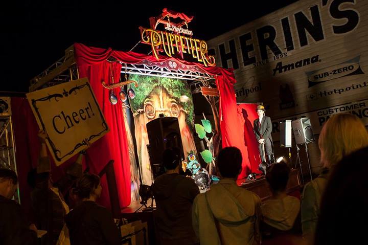 Photo of The Puppeteer stage